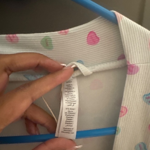 SKIMS Soft Lounge Short Robe  Cloud Candy  Size Small - Picture 8 of 9